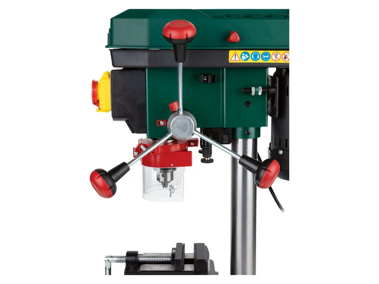 Dettaglio del mandrino del trapano a colonna PTBM400