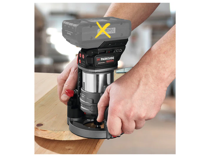 Utilisation pour le défonçage de bords